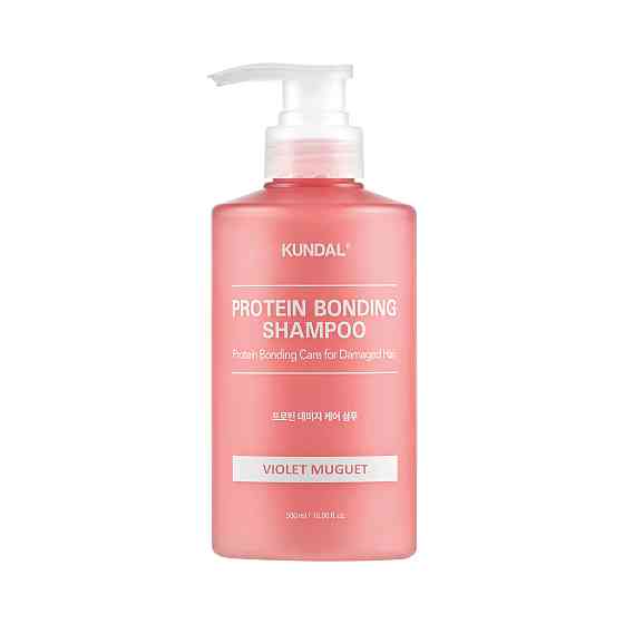 Шампунь для пошкодженого волосся Фіолетова конвалія Protein Bonding Shampoo Violet Muguet Kundal 500 мл Київ