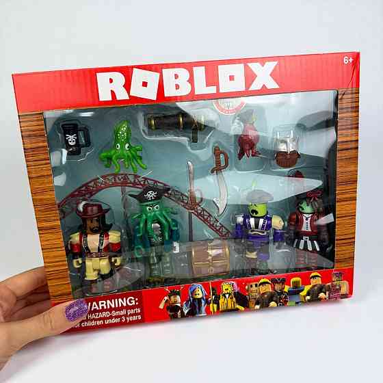 Набір ігрових фігурок Roblox у коробці восьминіг пірат, ігрові фігурки герої Роблокс 8 шт ( 24140 ) Харків