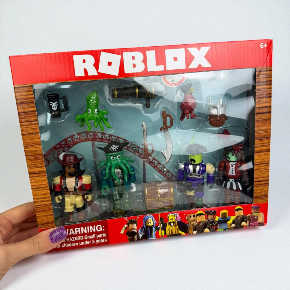 Набір ігрових фігурок Roblox у коробці восьминіг пірат, ігрові фігурки герої Роблокс 8 шт ( 24140 ) Харків - фото 3
