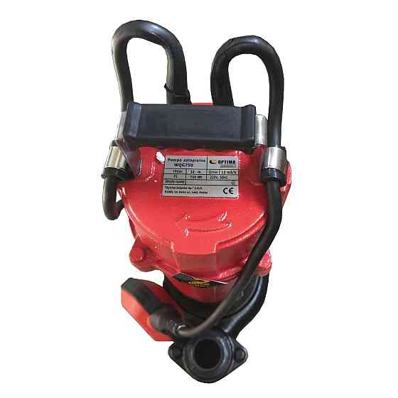 Насос фекальный с режущим механизмом Optima WQG 750 0,75 кВт (000013995) Киев