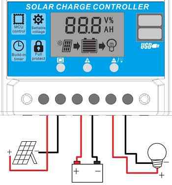 Контролер заряду сонячної батареї MHZ KW1230 ШІМ 12-24В 30А Винница