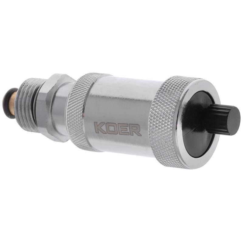 Відведення повітря автоматичне пряме зі зворотним клапаном 1/2" Koer KR.1254 (KR2667) Київ - фото 2