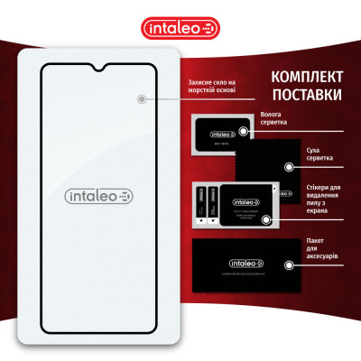 Стекло защитное Intaleo Full Glue Xiaomi Redmi 12C (1283126573774) Винница - изображение 8