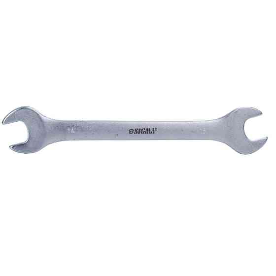 Ключ рожковый 14×15мм CrV SIGMA (6025721) Ровно