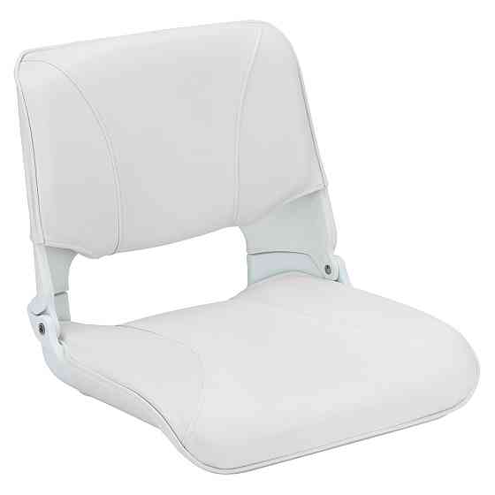 Сидіння пластикове складане біле Черкаси