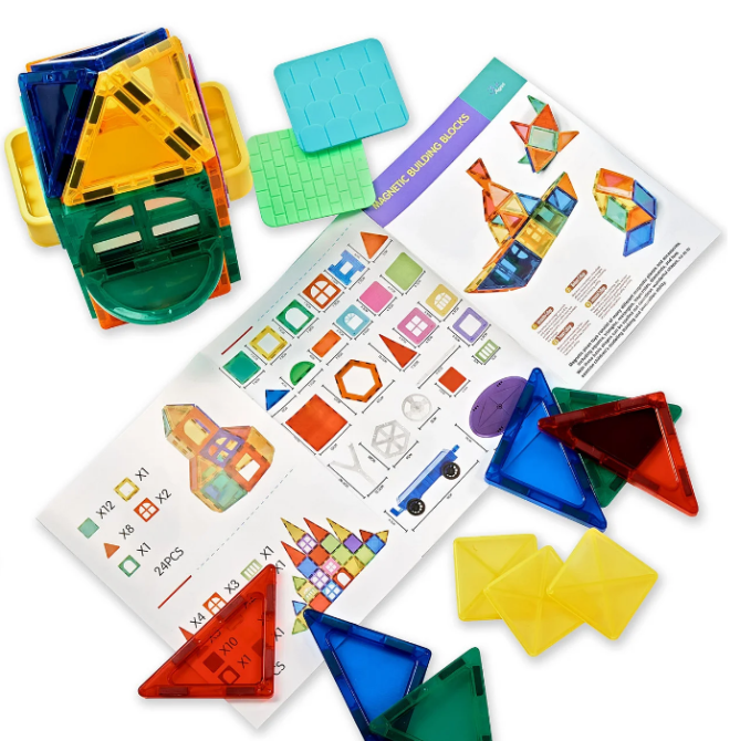 Розвиваючий магнітний 3d конструктор (3d конструктор для дітей ) Розвиваюча іграшка для дітей Кам'янець-Подільський - фото 2