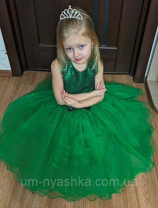 Дитячі святкові сукні з паєтками на зростання 92-110 Кривий Ріг - фото 10