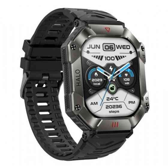 Розумний смарт годинник Smart Racer K+ з компасом (Чорний) Вінниця