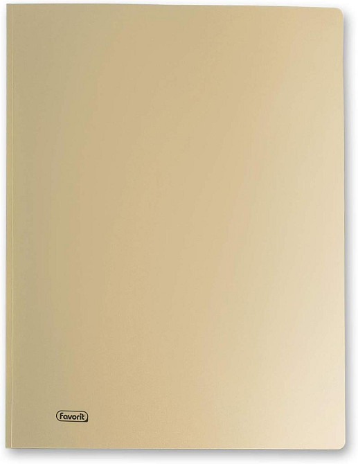 Папка для документов Favorit Display Book 60 карманов 22×30 см металлизированная золотая Киев - изображение 1