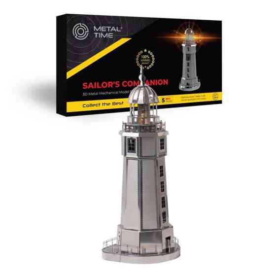 Колекційна модель-конструктор Metal Time Sailor's Companion Маяк із підсвіткою (MT002) Харків