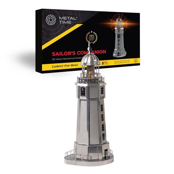 Колекційна модель-конструктор Metal Time Sailor's Companion Маяк із підсвіткою (MT002) Харків - фото 1