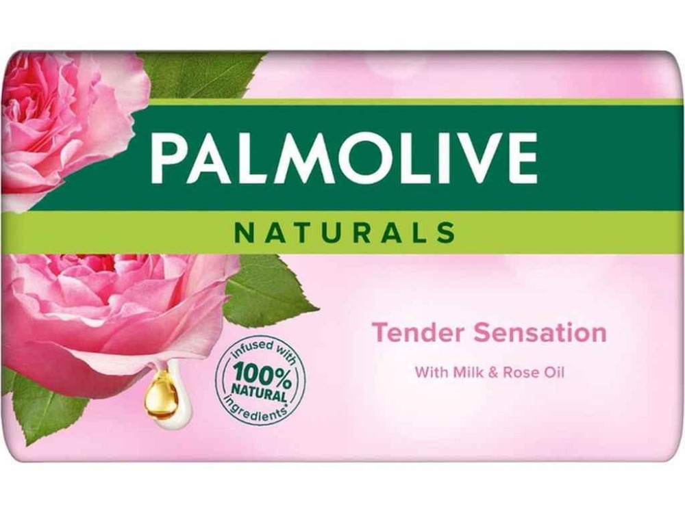 Мило туалетне 150г Мило Натурель ТNaturals Молочко-Троянда ТМ PALMOLIVE Киев - изображение 1