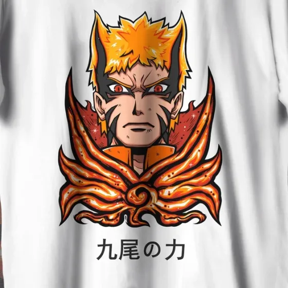 Футболка чоловіча з  принтом Наруто Сила Дев'яти Розмір 48 Anime0034 Дніпро