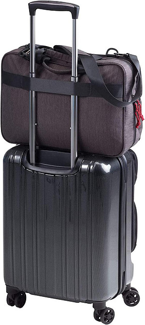 Сумка-органайзер для ноутбука Troika Business Brief Case XXL15.4 дюйма 14л Черный Киев - изображение 6