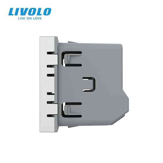 LIVOLO Сенсорний вимикач LIVOLO Sense, сірий, прохідний / перехресний, 5А 230В, без нейтралі, м Коломыя