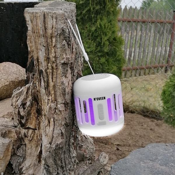 Пастка комах з Bluetooth динаміком і акумулятором Noveen IKN863 LED IPX4 Дніпро - фото 6