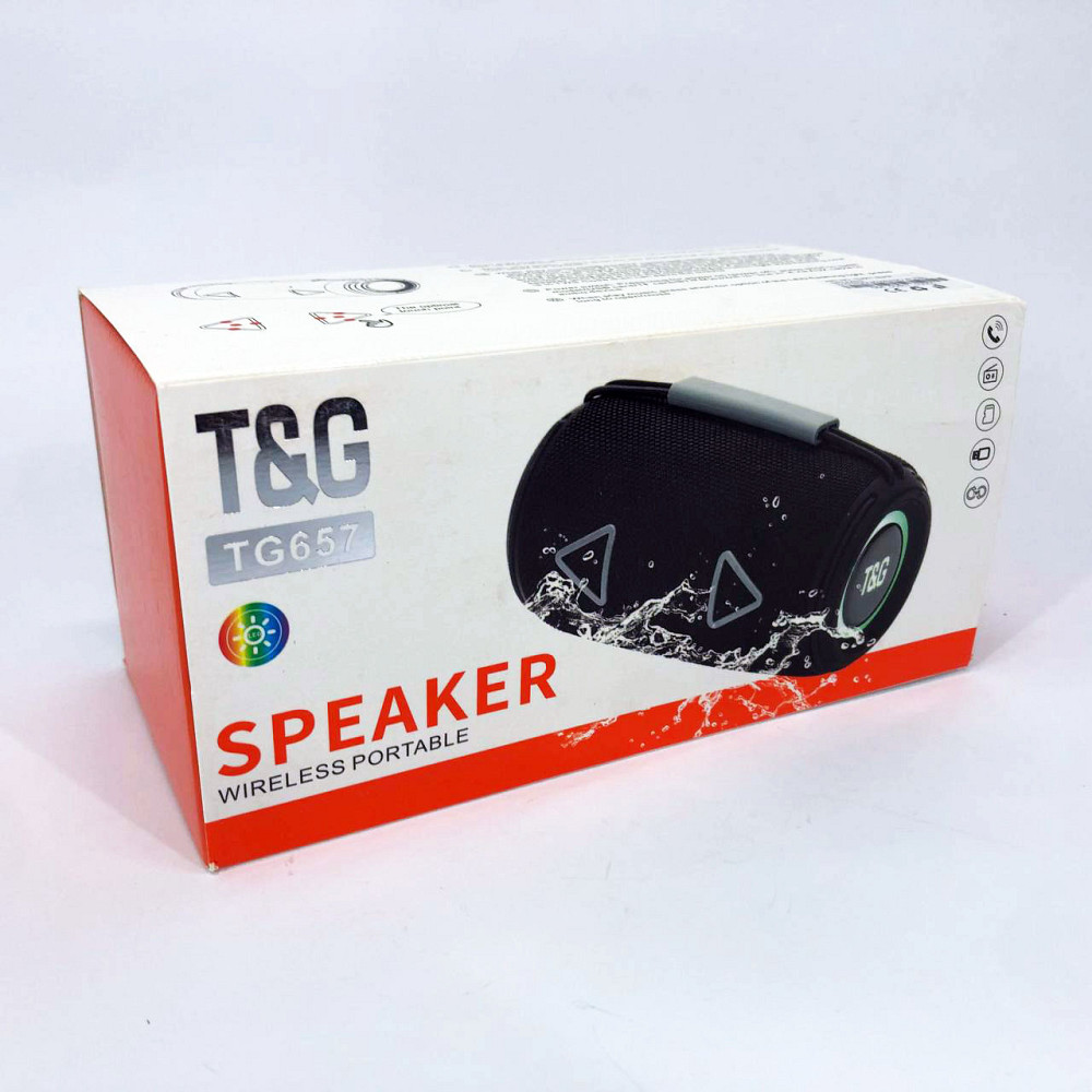 Портативна колонка portable wireless speaker TG657, Bluetooth колонка радіо на ремені LZ-80 Івано-Франківськ - фото 9