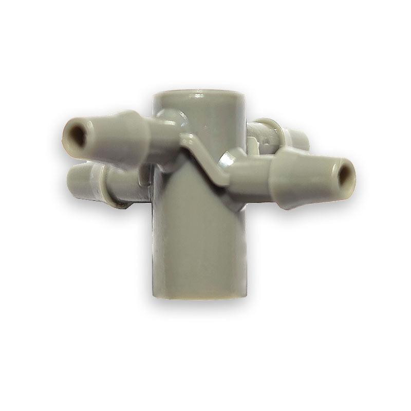 Крестовина для емітерів та крапельниць, вхід 5мм, 4 х вихід на трубку 3х5мм, DSK-5135L5 Київ - фото 2