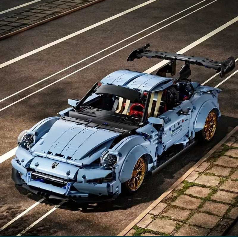 Конструктор машинка Technic  Porsche 911 GT3 2100 деталей маштаб 1:8 Порш 911 Киев - изображение 2