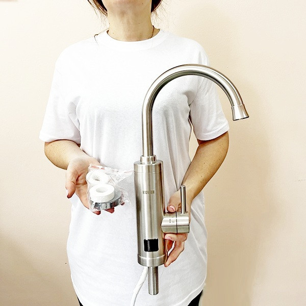 Проточный водонагреватель Noveen IWH850 INOX Днепр - изображение 6