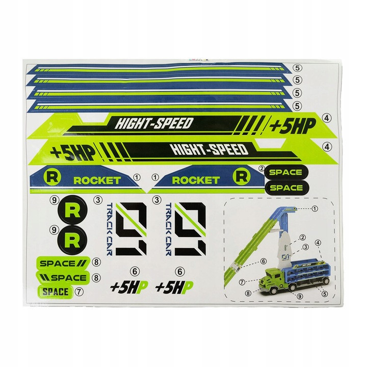 Детский грузовик TIR с большим треком и 6 машинками Iso Trade (26527) Нововолынск - изображение 5