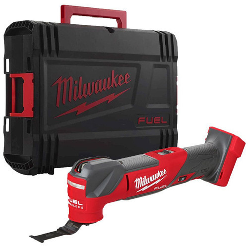 Інструмент багатофунціональний акумуляторний MILWAUKEE, M18 FMT-0X (+ універсальне лезо, шліф. підошва, шліф. папір, HD кейс) Одеса - фото 3