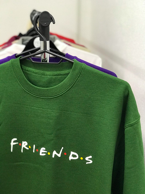 Чоловіча толстовка/світшот з принтом — "FRIENDS". Чернівці - фото 2