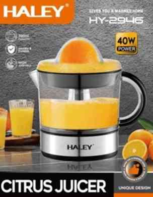 Електрична соковижималка для цитрусових Haley HY-2946 40Вт, прес для цитрусових та апельсинів, цитрус-прес Одеса