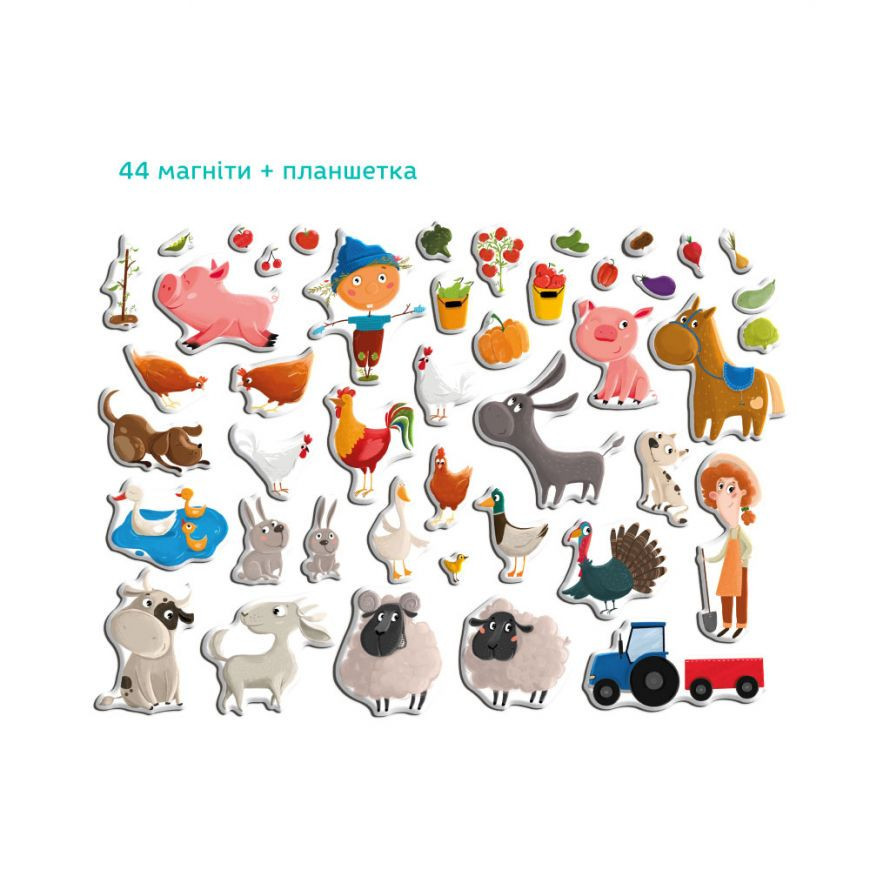 Розвиваюча магнітна гра "Ферма" DoDo 200206 Вінниця - фото 3