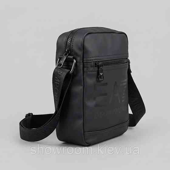 Мужская брендовая борсетка, сумка на плечо Emporio Armani (A-04) Киев