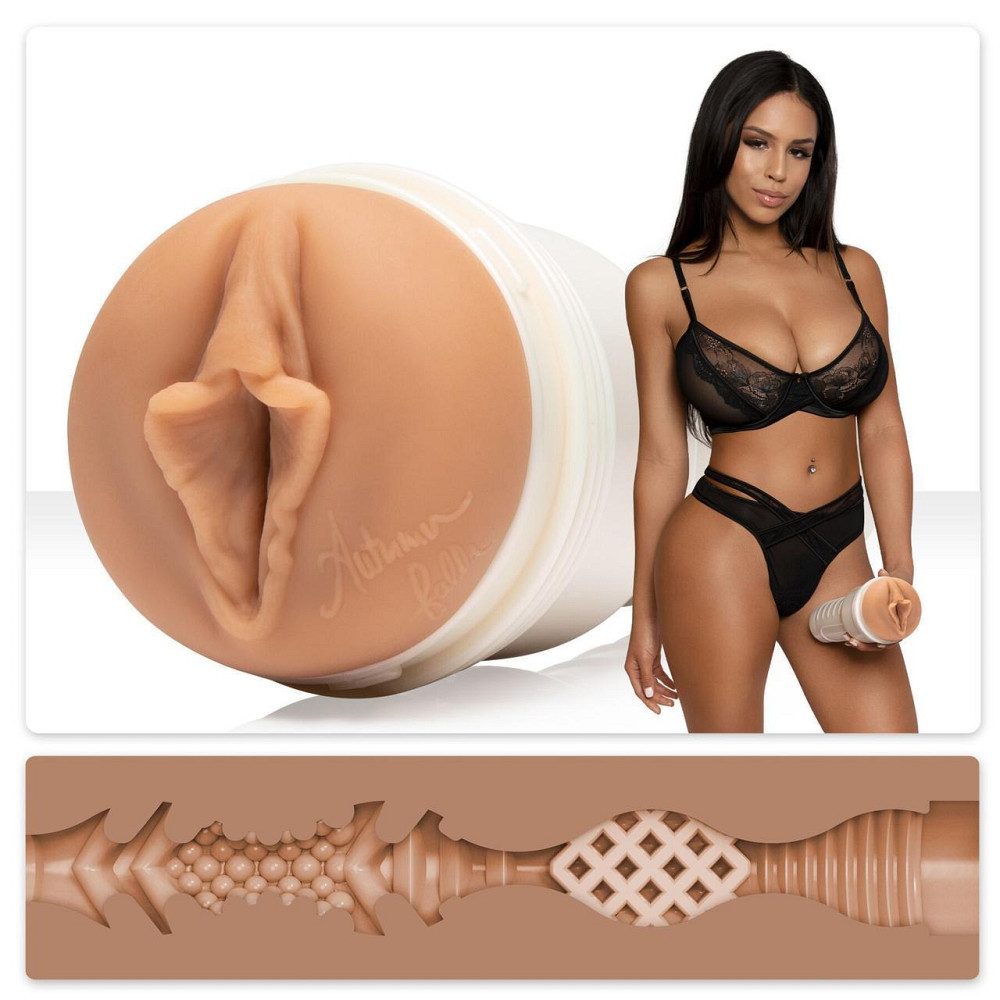 Мастурбатор Fleshlight Girls: Autumn Falls - Cream, со слепка вагины, очень нежный Sex Aura Киев - изображение 2