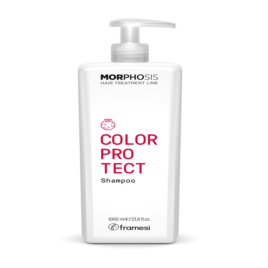 Шампунь для зволоження і захисту кольору фарбованого волосся Morphosis Color Protect Shampoo Framesi 1000 мл Київ - фото 1