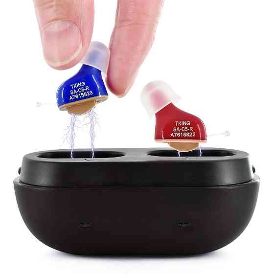 Слуховий апарат акумуляторний підсилювач звуку TKING SA-C5-R Луцьк