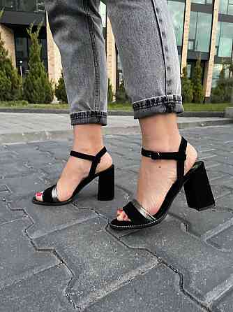 Nivelle Босоніжки жіночі NIVELLE 1896/8010-8048 чорні (літо, замша натуральна) (3699) Коломия