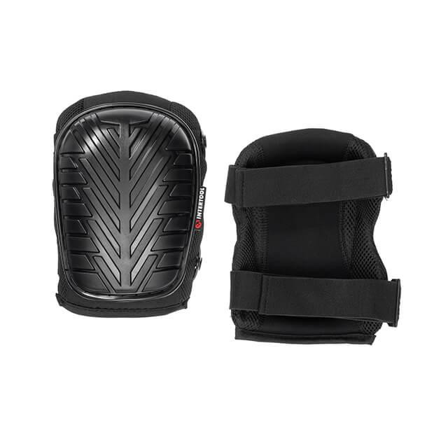 Наколінники захисні, накладки протиковзкі з ПВХ, тканина 600D, гелеві подушки, неопренові ремені INTERTOOL SP-0055 Киев - изображение 2