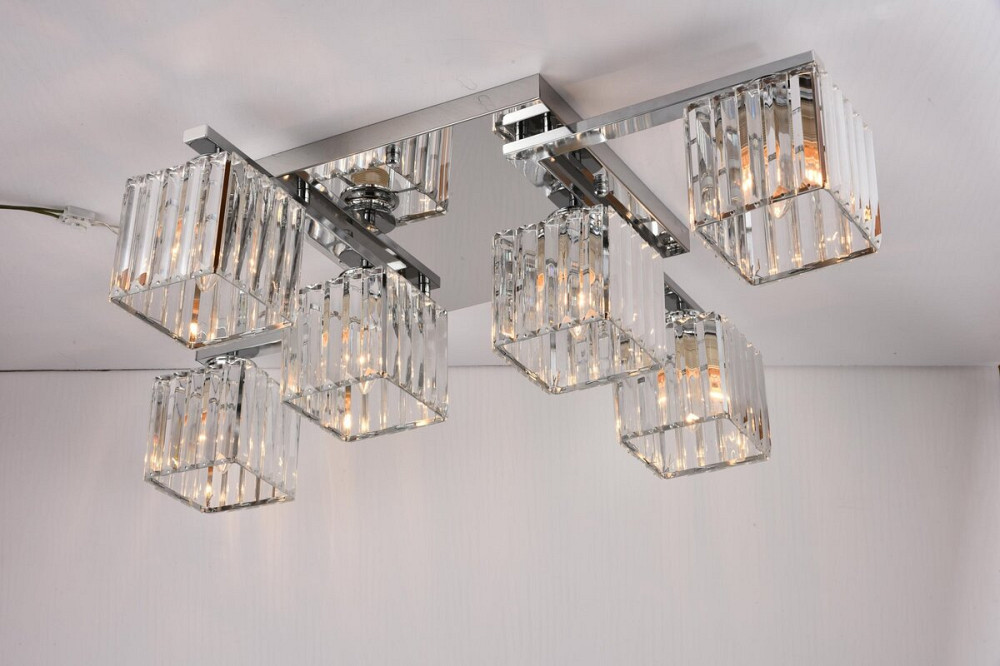 Люстра кришталева стельова Sirius Ш 1318/6 CR Коломыя - изображение 1