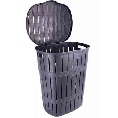 Корзина для белья Violet House 1014-1 Бамбу Antracite 60 л Винница