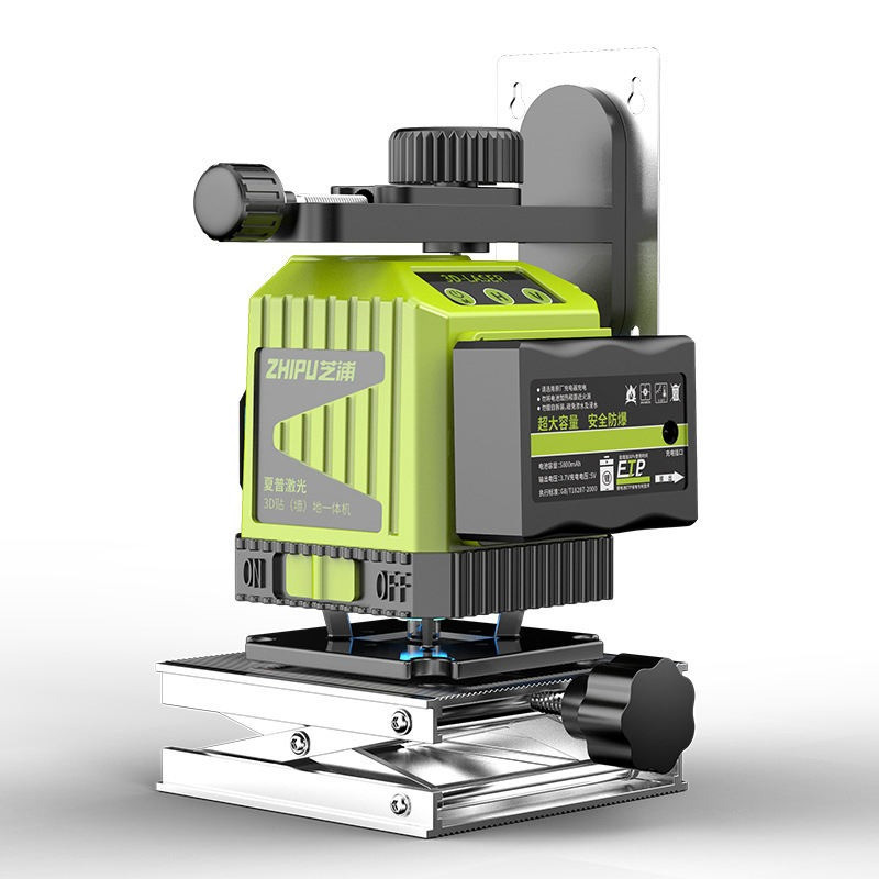 4D лазерний рівень лазерний нівелір рівень лазерний 16-лінійний лазерний рівень самовирівнюється 360 градусів горизонтальний Київ - фото 6