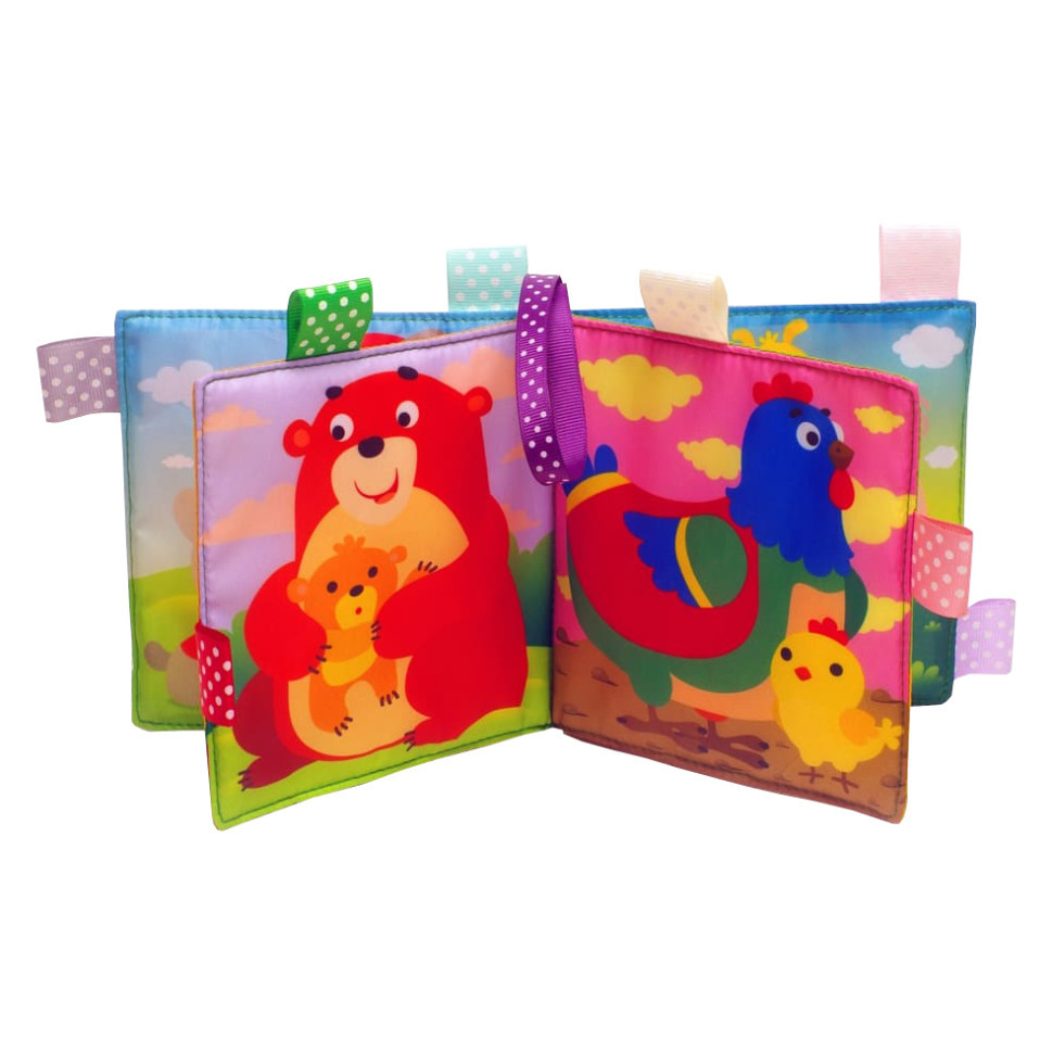 Мягкая книжка-пищалка 