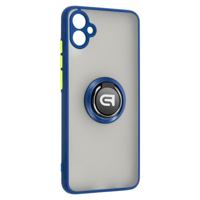 Чехол для мобильного телефона Armorstandart Frosted Matte Ring Samsung A04e (A042) Navy Blue (ARM68348) Винница - изображение 1