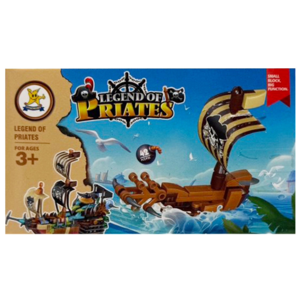 Конструктор дитячий "Legend of Priates" SM194B-3, 42 деталі Вінниця - фото 1