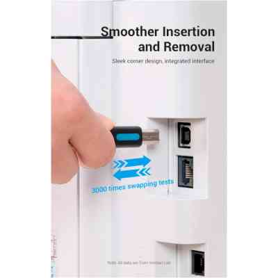 Кабель для принтера USB 2.0 CM/BM 2.0m 2.4А 480Mbps Vention (CQUBH) Винница