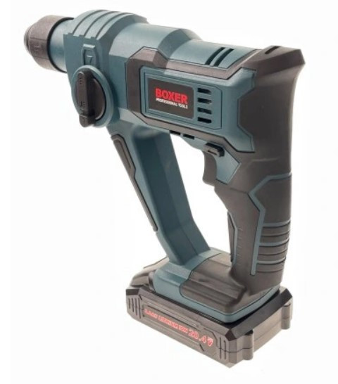 SR-146 Акумуляторний перфоратор SDS+ 20,4 В з м'якою рукояткою, 2 акумулятори, кейс та насадки Одеса - фото 5