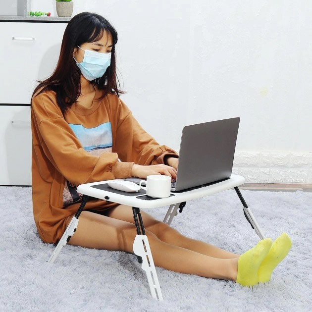 Стол для ноутбука с вентиляцией LD-09 E-Table, Вентилятор подставка для ноутбука Столик ноутбуков XK-35 Львов - изображение 12