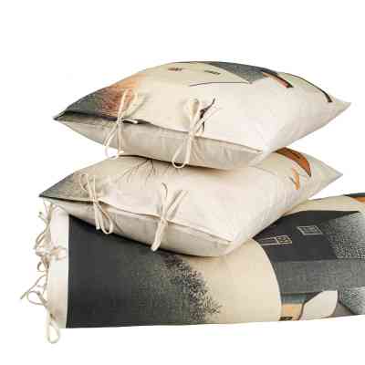 Постільна білизна Home Line Хатки з птахами, бязь, полуторний (184469) Вінниця