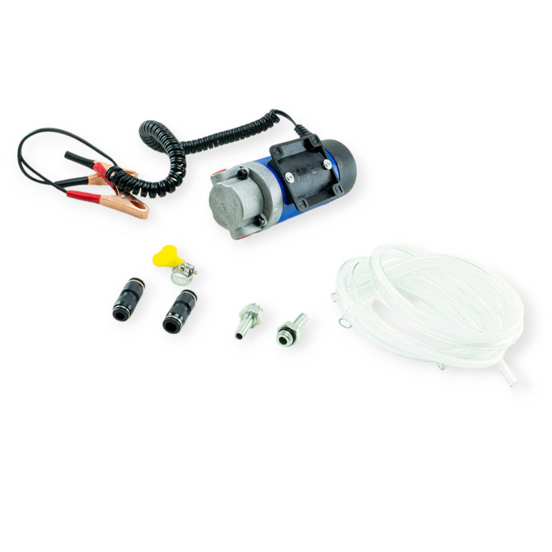 Насос для перекачування/відкачування масла з картера помповий 24в/4л/хв/100вт/штуцер 8мм/2 шланга Мукачево - фото 1