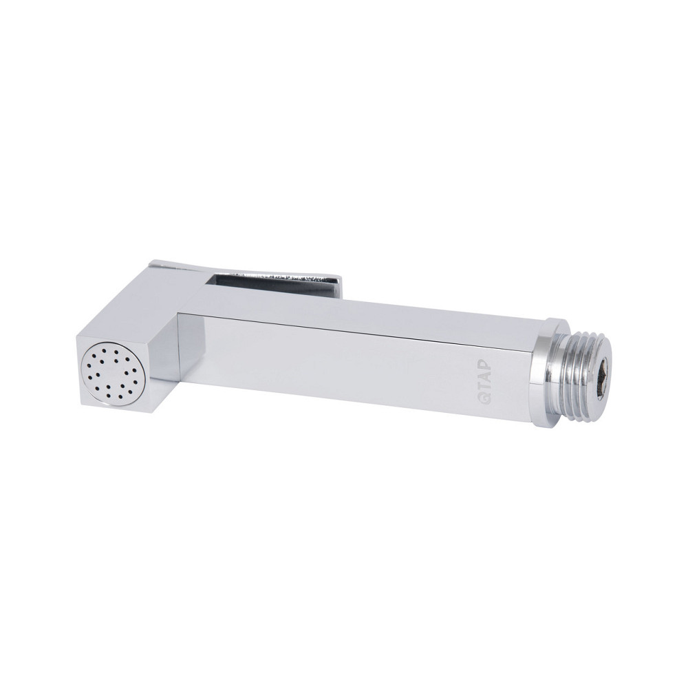 Лейка для гигиенического душа Qtap Rucni прямоугольная QTCRMB120 Chrome (Bidet) Киев - изображение 1