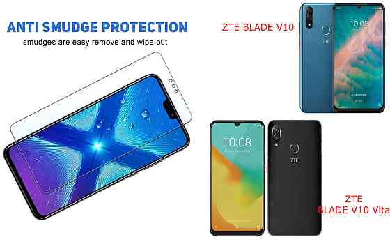 Захисне скло NeoGlass для ZTE BLADE V10, V10 Vita – надпрозоре та стійке Київ
