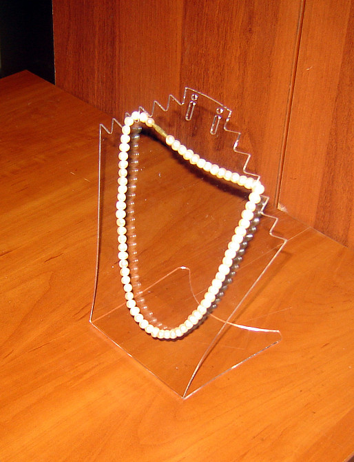 Підставка EKOSTAR під кольє №1 2 мм прозора Київ - фото 6