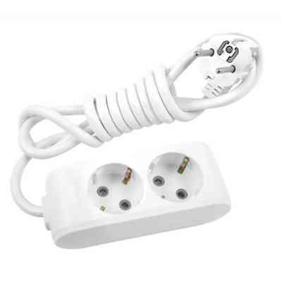 Мережевий подовжувач Panasonic X-tendia із заземленням 2 розетки, 3м (WLTB04232GR-UA) Вінниця